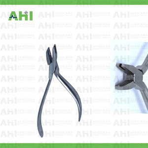 คีมจับลวดจัดฟันทำจากสแตนเลสแบบใช้มือสำหรับจัดฟันการจัดฟันขั้นตอนทางทันตกรรมได้รับการรับรอง CE - Product Image 5