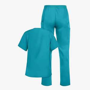 Uniformes de Enfermería, Uniformes de Hospital, Conjunto de Uniformes Médicos de Tela de Punto 100% Algodón para Mujer - Product Image 2