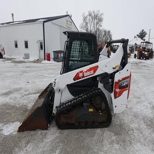 Chargeuse compacte sur chenilles Bobcat T64 d'origine avec moteur à faible nombre d'heures de fonctionnement, en parfait état de marche, en stock - Product Image 6