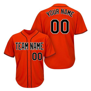 Custom Team Name Design Softball <b>Baseball</b> Jersey Own Player Name New Style Comfortable Breathable Plus Size Short Sleeve Shirt - Product Image 1
