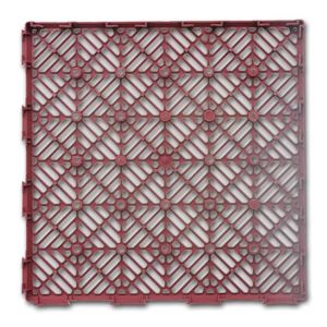 Piastrelle da giardino in plastica 24 pezzi 11.4 piastrelle per pavimenti "x 11.4" per esterni migliorano il tuo paesaggio con pavimenti eleganti - Product Image 3