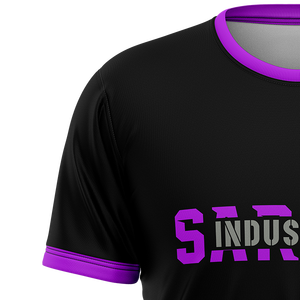 Camisetas Deportivas Personalizadas para Hombre, de Manga Corta, Transpirables, de Secado Rápido, con Estampado por Sublimación, 100% Poliéster - Product Image 3