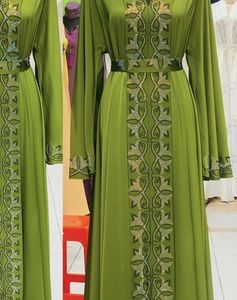 Dubai style abaya Traditional Islamic Women's Saudi Arabian Abaya Spring Polyester Breathable Ankle Length Muslim - Product Image 2