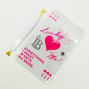 Placas de Acrílico para Pestañas, Forma de Corazón y Mariposa, Ecológicas, Duraderas, de Uso Regular, Más Vendidas, Herramienta de Belleza de Larga Duración - Product Image 5