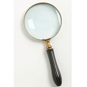 Loupe de lecture classique et pratique 3*3 avec poignée en résine, grossissement 3X/10X pour livres et journaux - Product Image 4