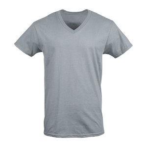 Camisetas Personalizables de Alta Calidad 100% Algodón, Rayas de Verano, Cuello Redondo, Corte Holgado para Hombre, Logotipo Serigrafiado en la Parte Delantera - Product Image 4