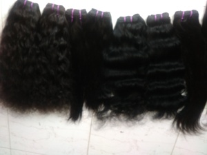 Extensiones de Cabello Humano Virgen Remy de Templo Indio Premium para Tejido de Cabello, Grado AAAAA, 26 Pulgadas de Largo, Paquete de 100g - Product Image 2