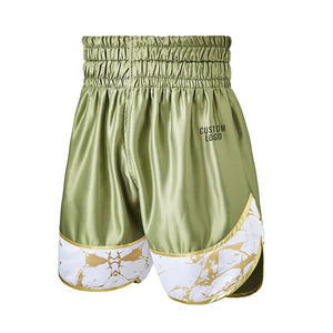 Pantalones Cortos de Muay Thai Personalizados de la Más Alta Calidad, para Boxeo, MMA, Grappling, Fitness, Kickboxing, Transpirables, de Poliéster, para Entrenamiento Profesional - Product Image 1