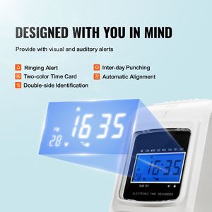 Reloj de Control de Asistencia Biométrico con Reconocimiento Facial y Comunicación USB, 6 Puntos de Registro Diarios, para Empleados de Pequeñas Empresas, Incluye 10 PUNTOS DE REGISTRO - Product Image 5