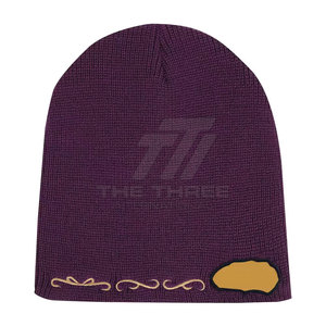 Gorros de Punto Bordados de Alta Calidad a Precio Económico, Último Diseño, Logotipo Personalizado, Servicio OEM, Venta en Línea, Bordado Jacquard Común - Product Image 2
