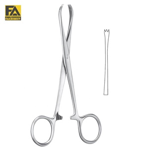 Pince à tissus Chaput, instrument chirurgical pour la chirurgie générale, certifiée CE, manuelle, en acier inoxydable - Product Image 1