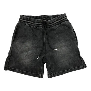 Shorts en jean délavé pour hommes, marque privée, en coton épais, pour les acheteurs de mode urbaine - Product Image 3