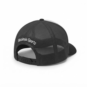 Gorra de béisbol unisex deportiva de malla con patrón personalizado, gorra trucker con logo bordado personalizado, snapback ajustable, sombrero casual para el sol, OEM de fábrica - Product Image 5