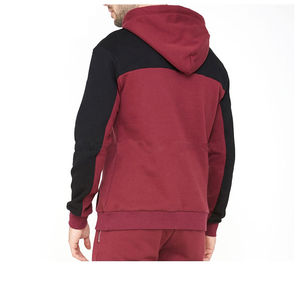 Conjunto de Dos Piezas de Ropa Deportiva Casual de Invierno 2026 para Hombre, Sudadera con Capucha y Cordón Ajustable, Pantalones con Apliques de Pedrería Estampados - Product Image 3