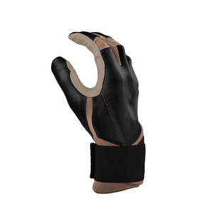 Breathable Baseball Batting Gloves Full Finger Lightweight Padded Durable Comfortable Breathable <b>Hook</b> And Loop Closure - Product Image 3