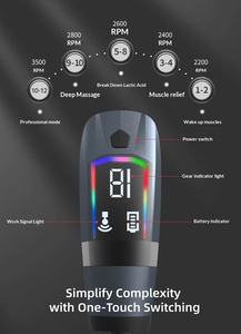 Système de <span class=keywords><strong>massage</strong></span> modulaire multifonctionnel à poignée <span class=keywords><strong>d</strong></span>étachable, conçu pour la relaxation musculaire et la récupération de la forme physique du corps entier - Product Image 4