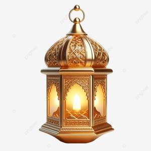 Arabic <b>Lantern</b> Chocolate Gift – White & <b>Gold</b> Metal <b>Lantern</b> with Assorted Chocolates Festive - Product Image 4
