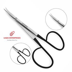 Ciseaux Gradle Supercut, style ruban, légèrement courbés, instrument chirurgical en acier inoxydable, outil de coupe de précision - Product Image 1