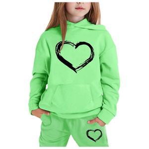 Nouveau design de jogging élégant pour enfants, vêtements personnalisés pour enfants, tissu polaire, ensemble de survêtements colorés pour enfants - Product Image 3