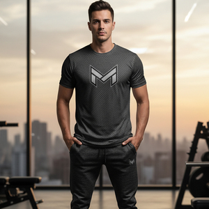 Camiseta de Gimnasio Oversize de Algodón Pesado con Hombros Caídos, Estilo Urbano, Fitness, Lavado Vintage, Ropa de Entrenamiento de Culturismo - Product Image 6