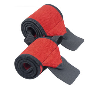 Customised Heavy Resistance Wrist Wraps Premium Quality Weightlifting Powerlifting Deadlift Gym Workout Wrist Support Wrap - Product Image 5