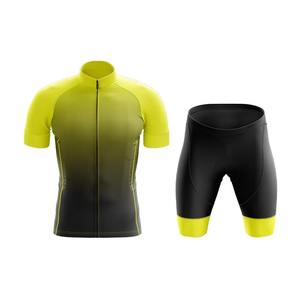 Ensemble de maillot de cyclisme respirant, coupe-vent et écologique pour homme Tour De Italy D'ITALIA avec short à bretelles - Product Image 3