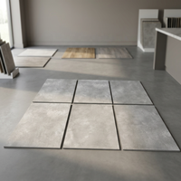 Carreaux en porcelaine antidérapants de 600x600mm, prix de gros, Look en granit, pour extérieur, idéal pour un jardin, une allée, une terrasse