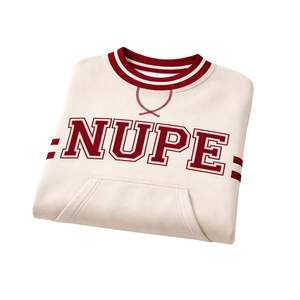 Sudadera de Felpa Premium con Cuello Redondo y Bordado del Escudo de la Fraternidad Kappa Alpha Psi Nupe, Talla Real - Product Image 6