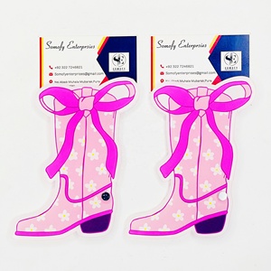 Herramienta de extensión de pestañas de zapatos hecha a medida de alta calidad, precio al por mayor, azulejo de pestañas acrílico ecológico con etiqueta privada - Product Image 1