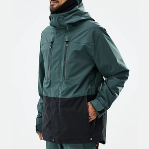 Chaqueta de Esquí para Hombre Fawk 2026, Impermeable, para Snowboard, con Cierre de Cremallera, Color Negro Atlántico/Negro, Talla Grande - Product Image 5