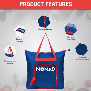 Ultra Lightweight Foldable Carry <b>Bag</b> Reusable Shopping Tote 20L <b>30L</b> Travel Grocery <b>Bag</b> with Pocket Size Storage - Product Image 4
