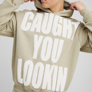 Sweat à capuche oversize imprimé en relief pour hommes, service OEM/ODM, en coton doux, chaud pour l'hiver, style streetwear, impression en relief - Product Image 5