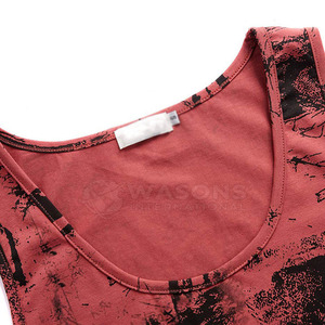 Camiseta sin mangas para hombre, tela suave, fácil de ajustar, ideal para entrenamiento y clima cálido. - Product Image 2