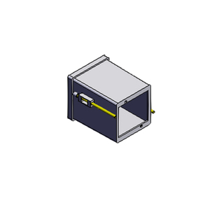 Boîtier d'instrument numérique IC-110 96x96x110 mm avec design compact pour applications industrielles - Product Image 4