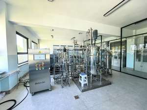 El fermentador del biorreactor de acero inoxidable a escala piloto Bailun 400L opera en condiciones presurizadas - Product Image 5