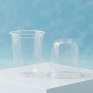 Clear 16oz Disposable Transparent <b>Cup</b> PP <b>Plastic</b> <b>Cup</b> U Shape For Beverage Use Coffee Tea Juice Cold <b>Drinks</b> - Product Image 1