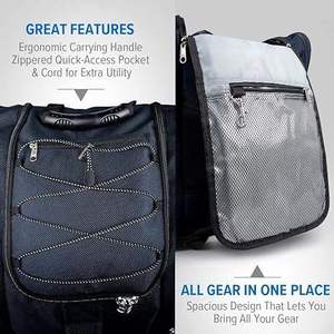 Sac à dos pour bottes de ski bleu marine, résistant à l'eau, sac de sport de plein air, sac à dos de randonnée - Product Image 5