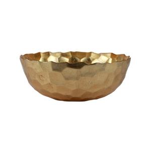 Luxury <b>Chocolate</b> Bowl Eid Decoration Metal Food Serving Bowls Diamond Hammered Design Gold Finish Dish Bowls <b>Wedding</b> Decor - Product Image 1