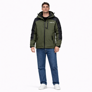 Chaqueta Ligera para Hombre, Impermeable, Transpirable, Cortavientos, Térmica, para Viajes, Ropa de Abrigo, Chaquetas para Hombre B2B - Product Image 1