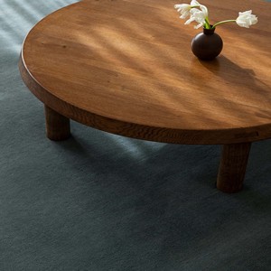 Deep Blue woolen Area Rug| Plain Hand Tufted Premium Wool Carpet Soft Contemporary Living Room Bedroom Decorative <b>Floor</b> Covering - Product Image 6