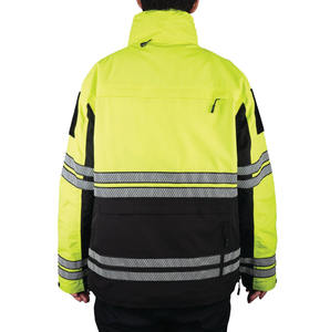 Veste de sécurité pour homme, haute visibilité, réfléchissante, imperméable, vêtements de sécurité pour l'hiver - Product Image 3