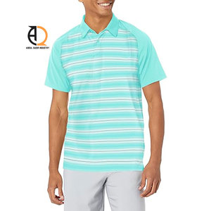 Polo pour homme OEM/ODM à séchage rapide, tissé, respirant, coupe ajustée, sensation de fraîcheur, couleur unie - Product Image 3