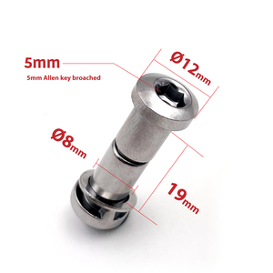 ONIPAX Bicycle Seat Post Binder Bolt Screw 54g for Secure Attachment and Stability - Product Image 6