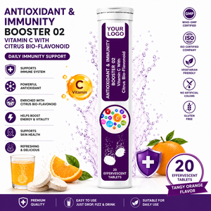 Tabletas Efervescentes Premium Antioxidantes para Reforzar la Inmunidad, Nutracéuticos, Fabricación por Terceros, Suministro OEM ODM - Product Image 1