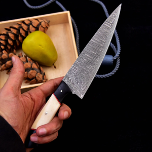 LEGACY BLADES Premium Professional Cooking <b>Knife</b> Damascus Steel Wooden <b>Handle</b> Custom Logo <b>Knife</b> Manufacturer - Product Image 4
