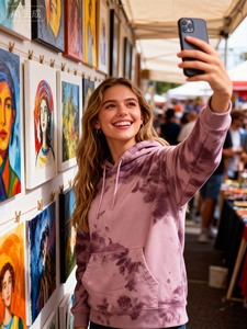 Ensemble de survêtement sportif élégant en molleton imprimé pour l'hiver, 100% coton, deux pièces, sweat-shirt à capuche pour homme, short slim fit - Product Image 2