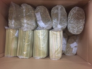 Wholesale Biodegradable Grass Fiber Straws Custom OEM Packaging Eco Friendly <b>Drinkware</b> <b>Accessories</b> for Juice Beverage - Product Image 4