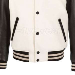 Nouvelles Vestes d'Hiver en Toile Style Letterman 2026 à Prix Raisonnable, Vente en Gros, Faible MOQ, Logo Frontal, Respirantes et Imperméables - Product Image 5
