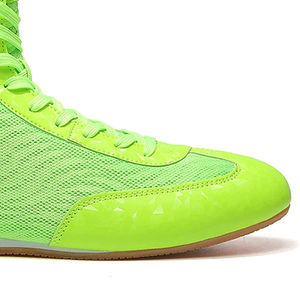 Chaussures de boxe personnalisées pour femmes, modèle RS-BS-01, nouvelles, légères, respirantes, en cuir et mesh, flexibles, à lacets, antidérapantes, à cheville haute - Product Image 4