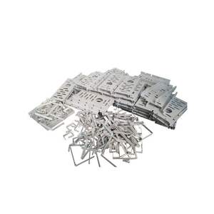 Pièces de tôle sur mesure de précision à prix d'usine, en acier inoxydable et aluminium, pour la fabrication de quincaillerie et les applications CVC - Product Image 2